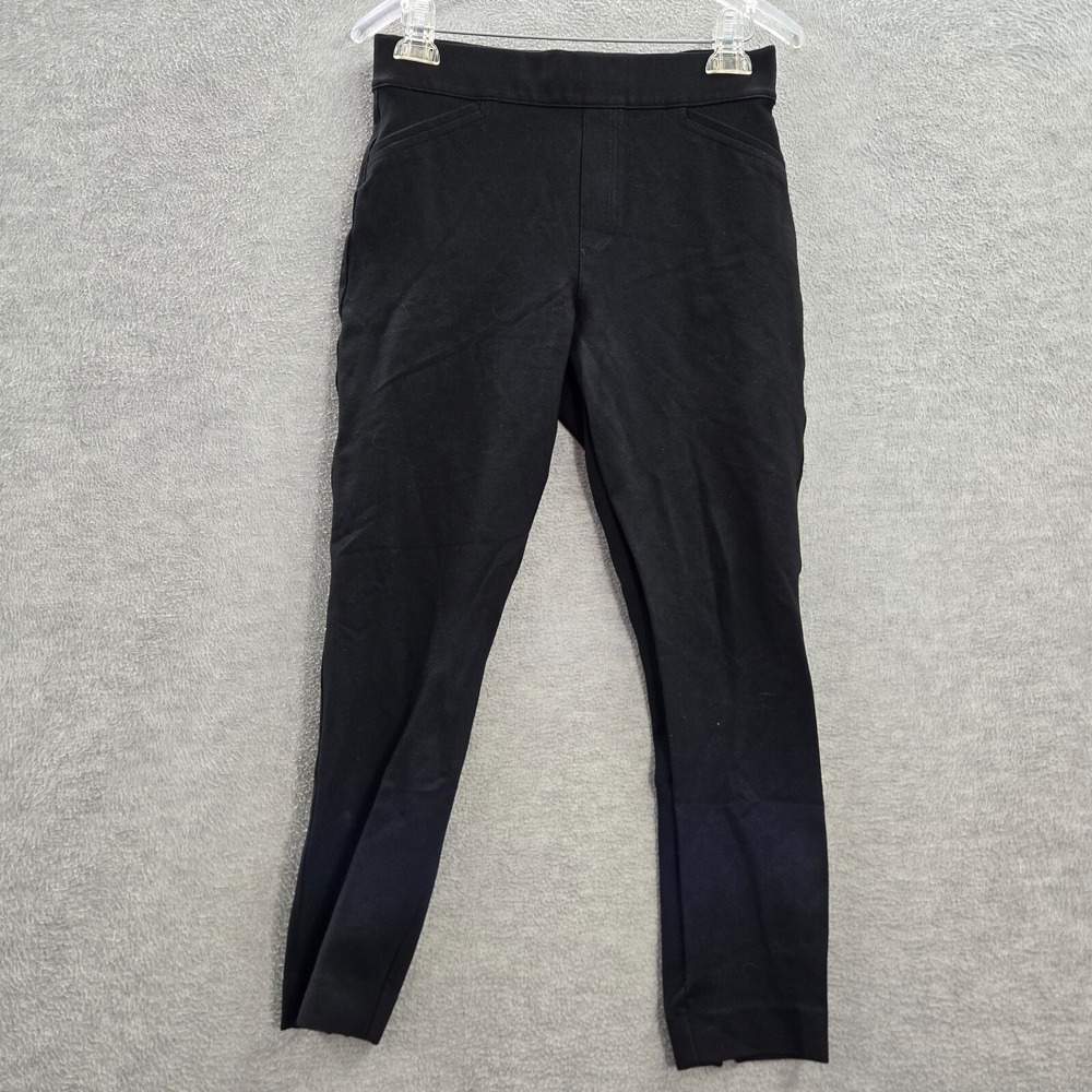 Spanx Women‎ Pants Medium Black Skinny Pockets Pull On